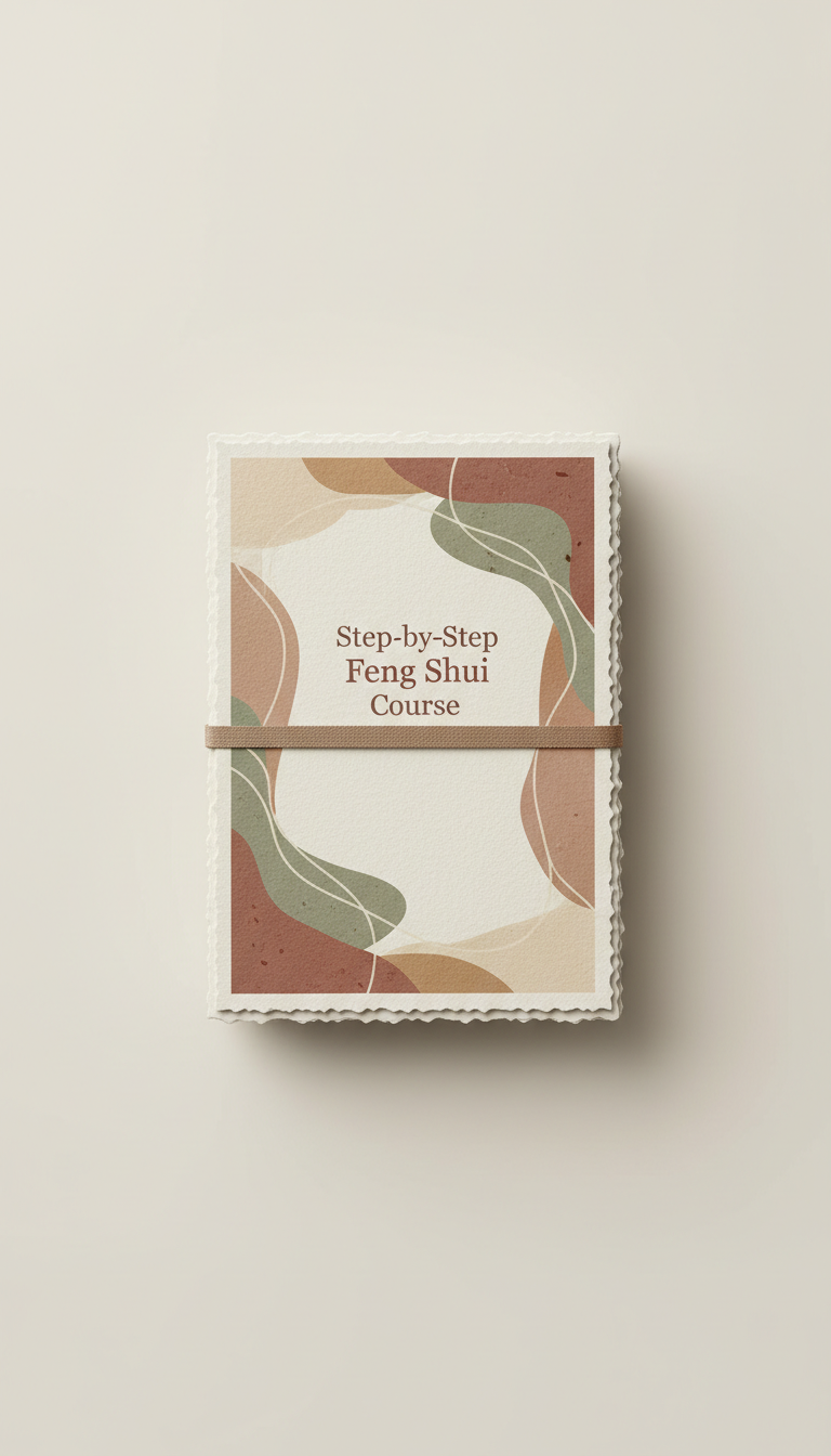 Step-by-Step Feng Shui Course Cards